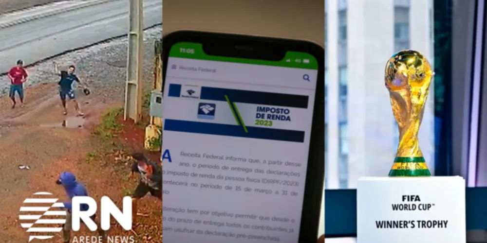 Moradores evitam furto de fios de luz em Ponta Grossa, declaração do imposto de renda e nova Copa do Mundo. Tudo isso e muito mais agora, no Portal aRede.