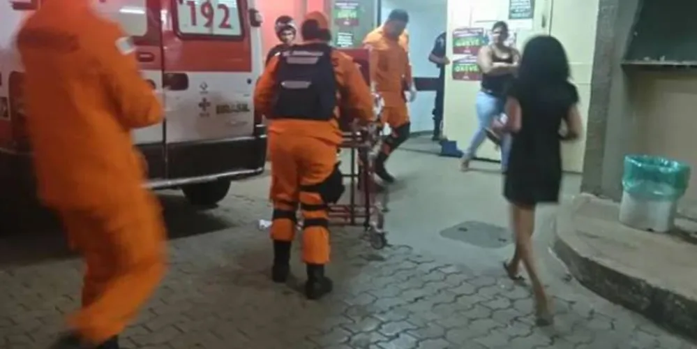 Duas pessoas com queimaduras deram entrada no pronto-socorro