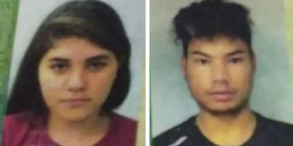 Amanda Gabriely de Queiroz Castelo e  Luiz Henrique Stefan Nunes Souza, foram mortos a tiros