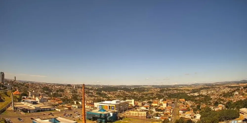 Nova câmera de monitoramento tem a parceria do Bourbon Ponta Grossa Convention Hotel