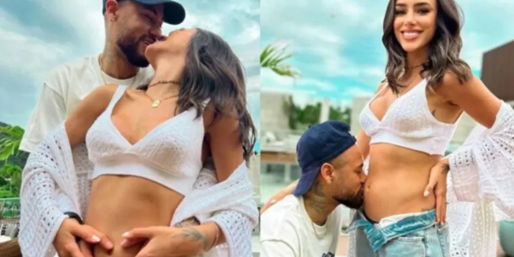 “Sonhamos com a sua vida”, dizem Neymar e Bruna Biancardi sobre bebê