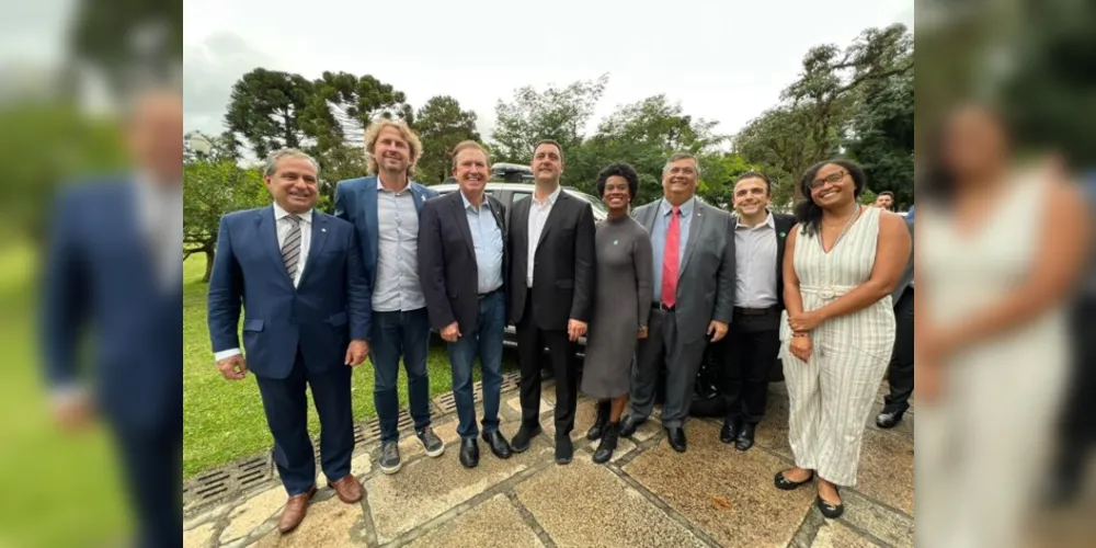 Evento também contou com a presença do governador Ratinho Jr.