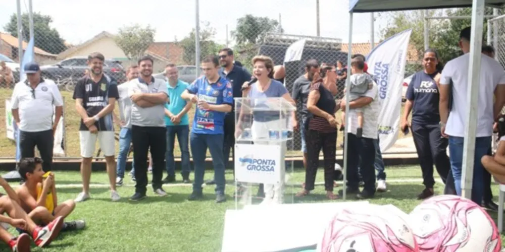 Jardim São Marcos e Loteamento Recanto Verde receberam investimentos de R$ 800 mil nos equipamentos para o esporte e lazer das comunidades.