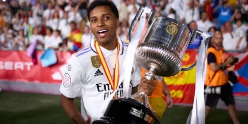 Atacante conquistou o título da Copa do Rei neste sábado