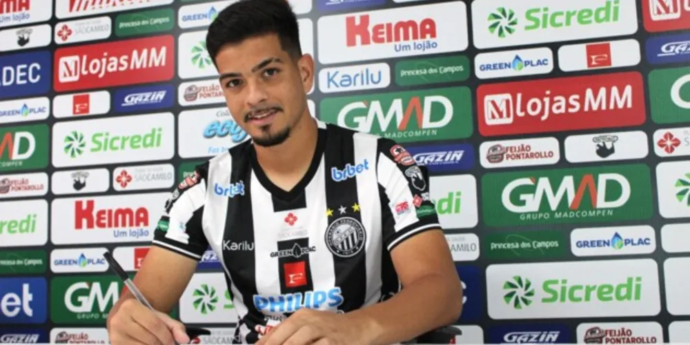 O jogador recentemente, completou um ano desde quando foi contratado das categorias de base do Cruzeiro