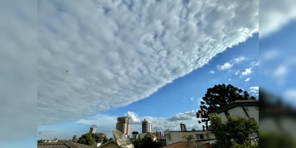 Em Ponta Grossa, a mínima esperada para esta quinta-feira é de 15°C. Já a máxima atinge os 25°C.