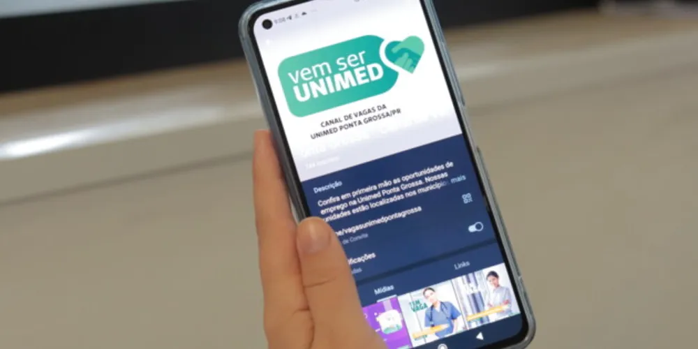 Unimed PG disponibiliza canal exclusivo de vagas de emprego