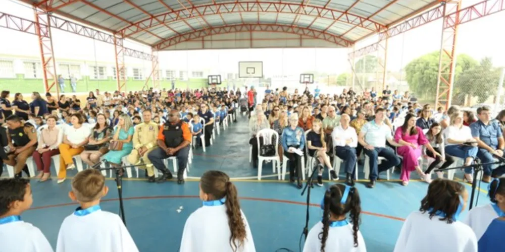 A Escola Municipal Professora Cristiane Levandowski já atende 183 alunos em oito turmas