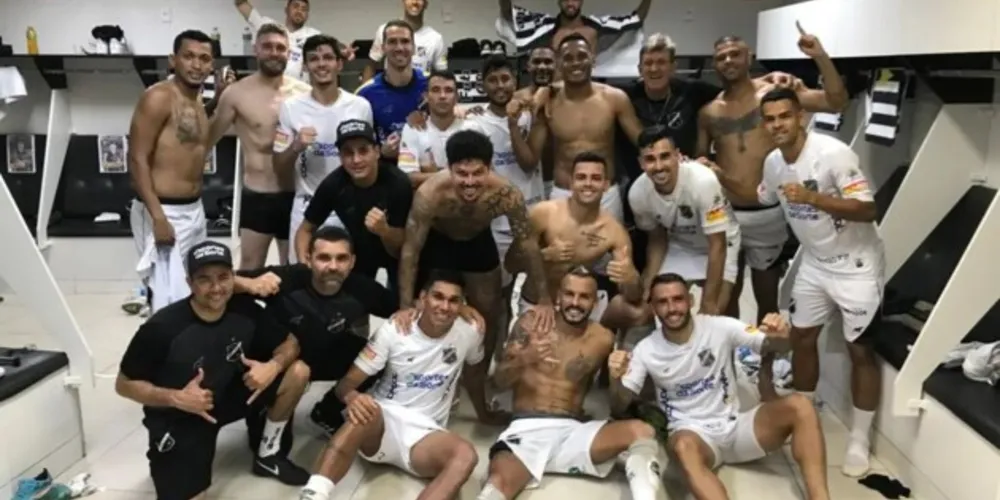 ABC festejou muito a classificação para 3ª fase da competição