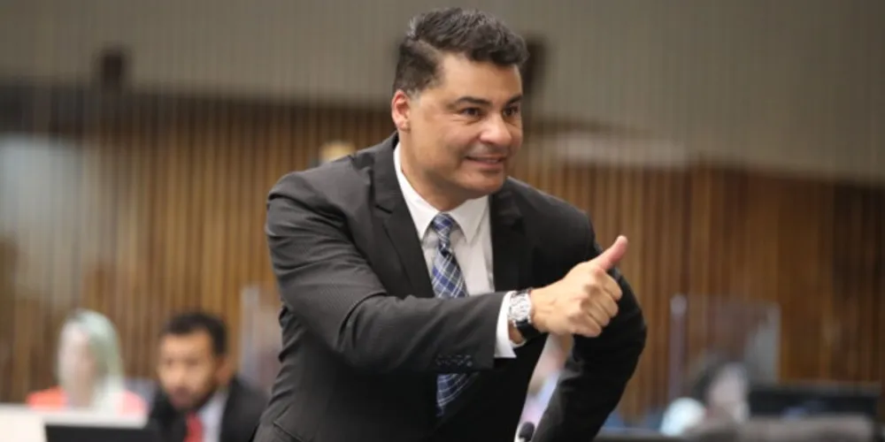 O ex-prefeito de Ponta Grossa Marcelo Rangel tem participado das sessões da Assembleia Legislativa.