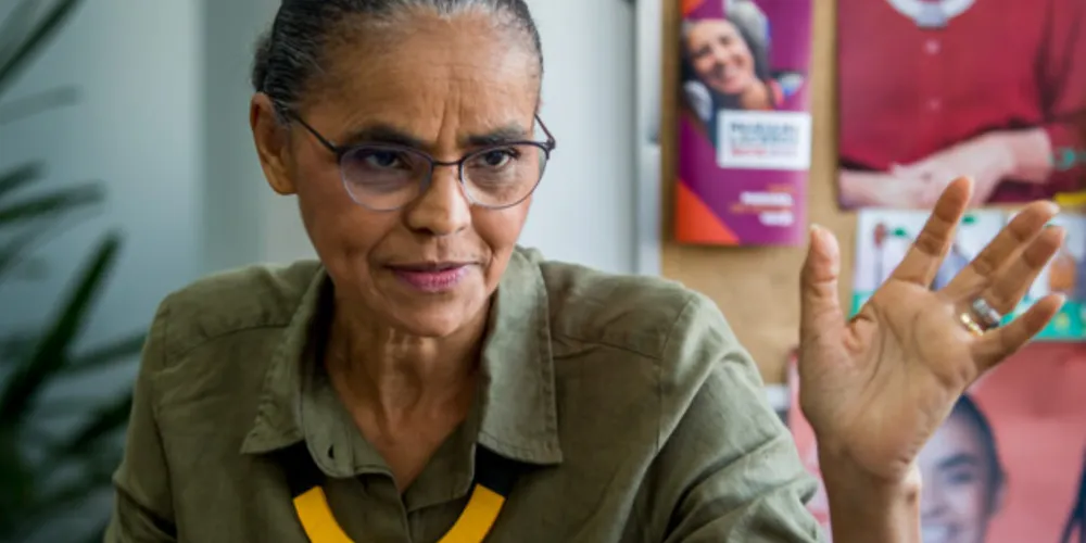 Marina Silva é a atual ministra do Meio Ambiente do Brasil