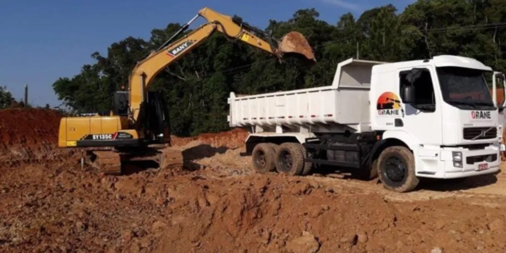 Empresa é especializada nos serviços de locação e equipamentos para terraplanagem