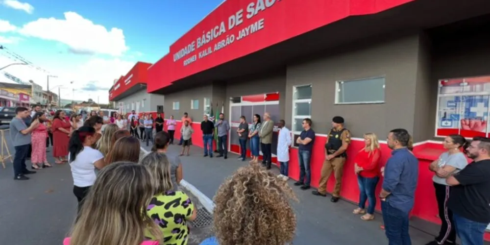 Durante a inauguração da UBS, o prefeito Henrique Carneiro (União) disse que a obra é resultado do árduo trabalho da atual administração em prol da comunidade