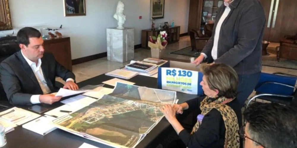 O valor estimado das obras é de RS 130 milhões