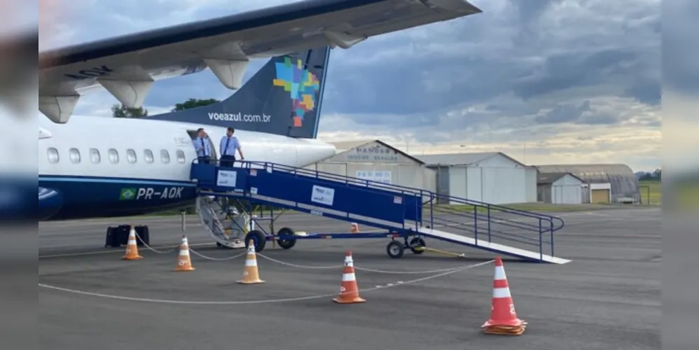 O dispositivo torna mais fácil e seguro o acesso dos passageiros à aeronave