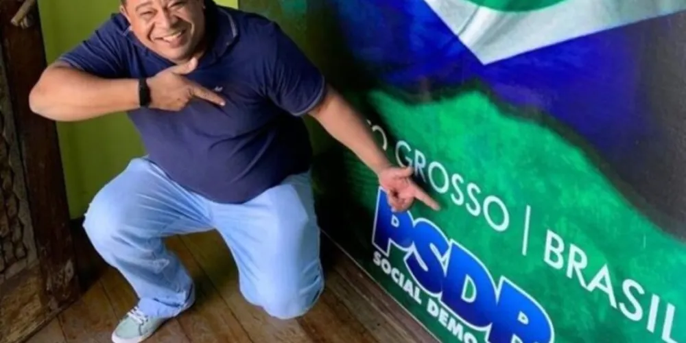 O vereador tucano Joesafá Moares de Castro, filiado do PSDB.