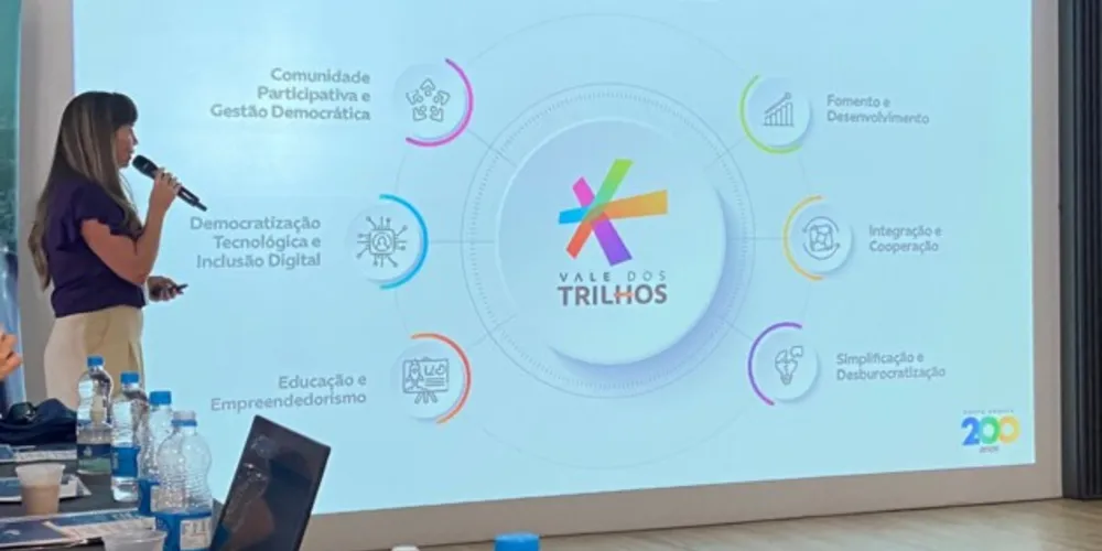 A Prefeitura de Ponta Grossa está sendo representada pela presidente da Agência de Inovação e Desenvolvimento, Tônia Mansani