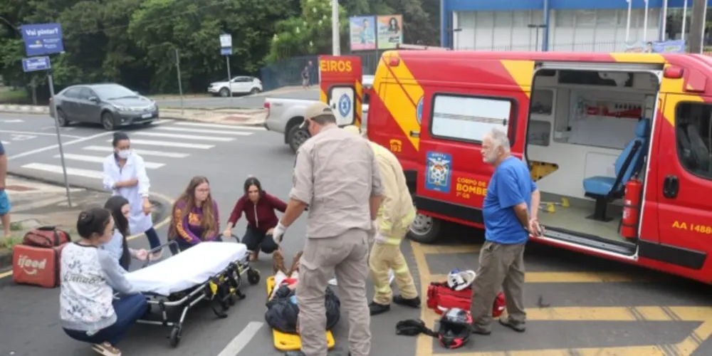 Acidente foi próximo do acesso à Rodoviária