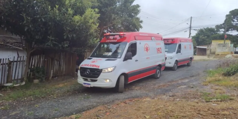 A vítima foi socorrida por equipes do Samu e encaminhada para atendimento na UPA Santa Paula