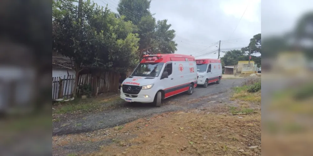 A vítima foi socorrida por equipes do Samu e encaminhada para atendimento na UPA Santa Paula