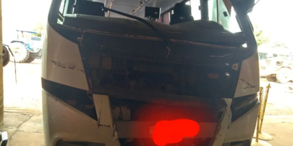 Ônibus era conduzido por um motorista de 30 anos de idade