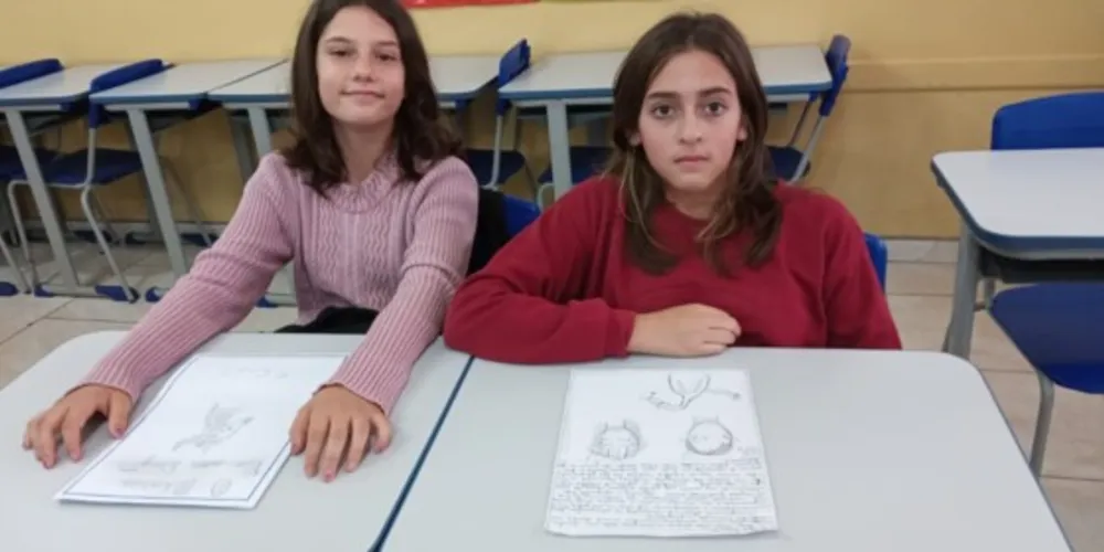 Imaginação e prática permearam ampla atividade em Língua Portuguesa