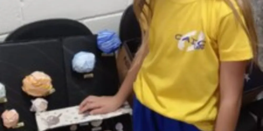 Os alunos colocaram os conhecimentos obtidos em prática com a elaboração de uma maquete