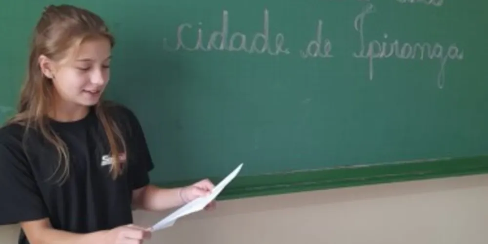 A atividade contou com a realização de entrevistas e posterior transcrição do material