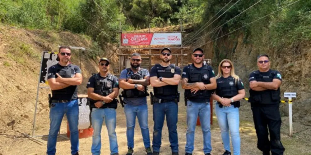 Integrantes da 40º DRP treinaram com armamentos de espécie e calibre diversos