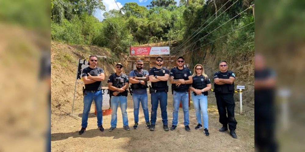 Integrantes da 40º DRP treinaram com armamentos de espécie e calibre diversos