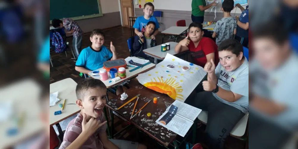 Momentos de interação marcaram trabalho astronômico em sala