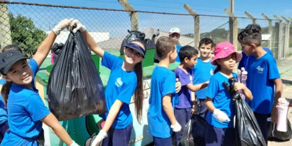 Os alunos realizaram atividades de conscientização e prevenção à doença