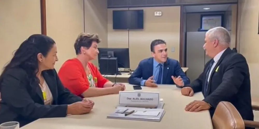Aliel Machado informou que já foi iniciada a manutenção da BR-153