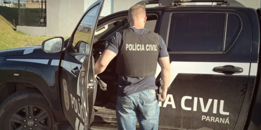 Homem foi encaminhado pelos policiais para a Cadeia Pública de Castro