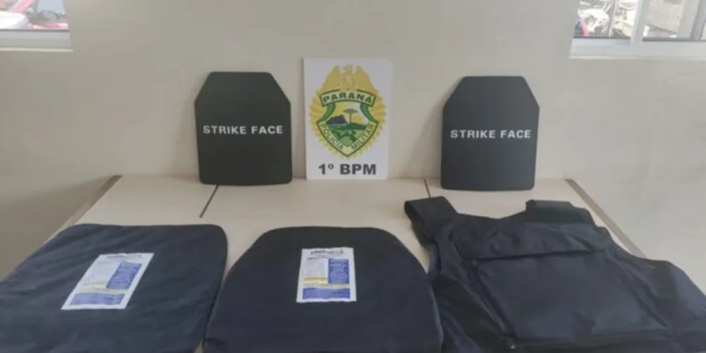 Coletes apreendidos foram levados à 13ª SDP