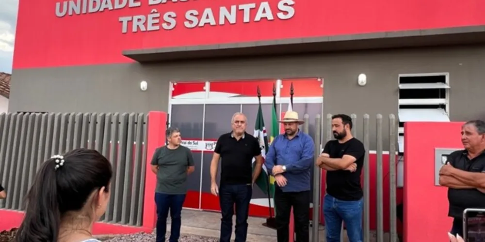 Bairro Três Santas recebeu unidade de pronto atendimento