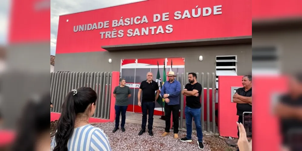 Bairro Três Santas recebeu unidade de pronto atendimento