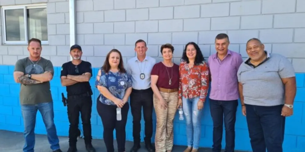 Recentemente, a vice-prefeita Ieda Waydzik, acompanhada por técnicos, visitou a Penitenciária Estadual de Guarapuava (PEG)