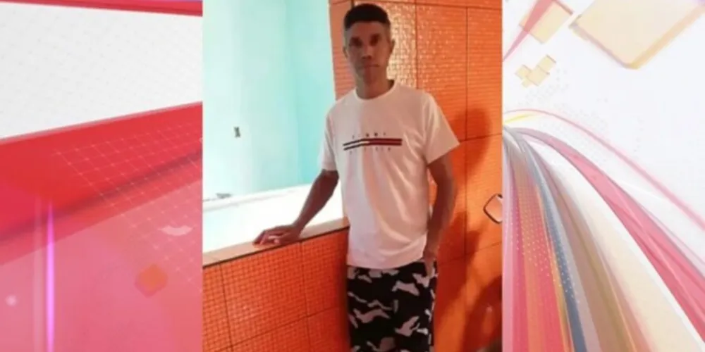 Sidenei da Aparecida de Lima, de 46 anos está desaparecido