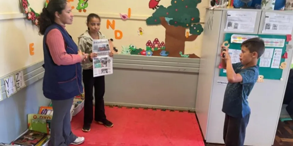 Temática trouxe vários aspectos da comunicação e alunos produziram sua reportagem