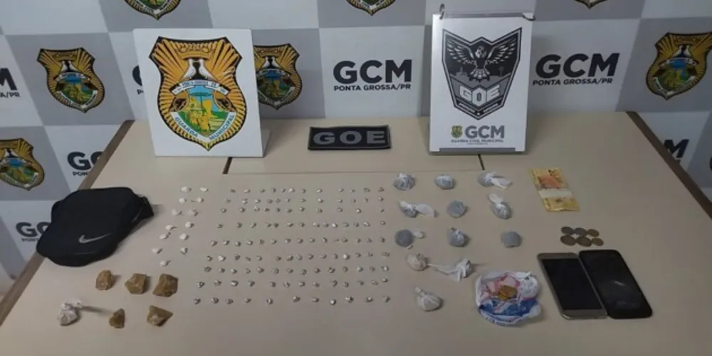 Drogas foram apreendidas e levadas para a 13ª SDP