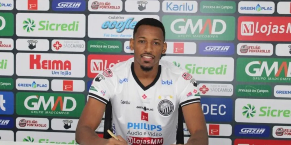 O atleta chega para reforçar o sistema defensivo do Fantasma na disputa do Campeonato Brasileiro da Série C.