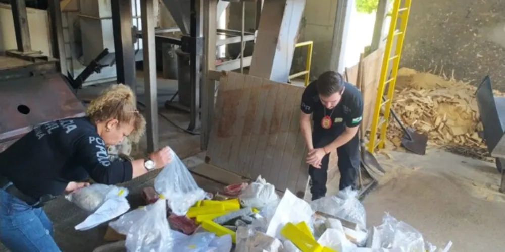 Drogas foram incineradas em barracão no Distrito Industrial