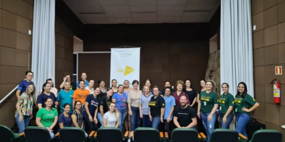 Professores participaram do primeiro dia de formação