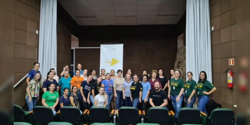 Professores participaram do primeiro dia de formação
