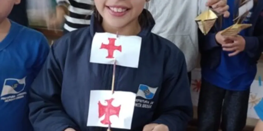 As atividades trabalharam com datas comemorativas como a Páscoa, o Dia Nacional do Livro e o Descobrimento do Brasil