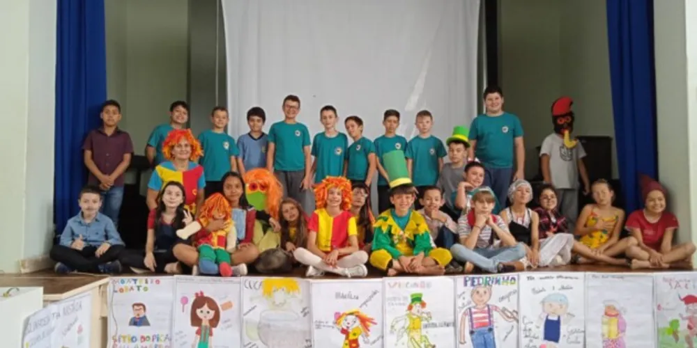 As atividades tiveram como tema a vida e a obra do escritor Monteiro Lobato