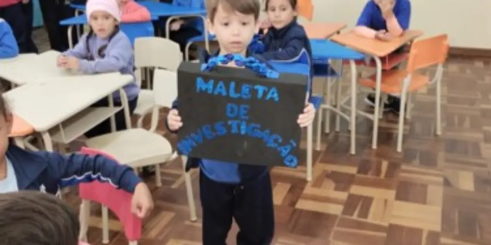 O modelo de atividades realizada pela turma do infantil IV chamou tanta atenção dos alunos do quinto ano que se decidiu por uma entrevista  sobre o assunto