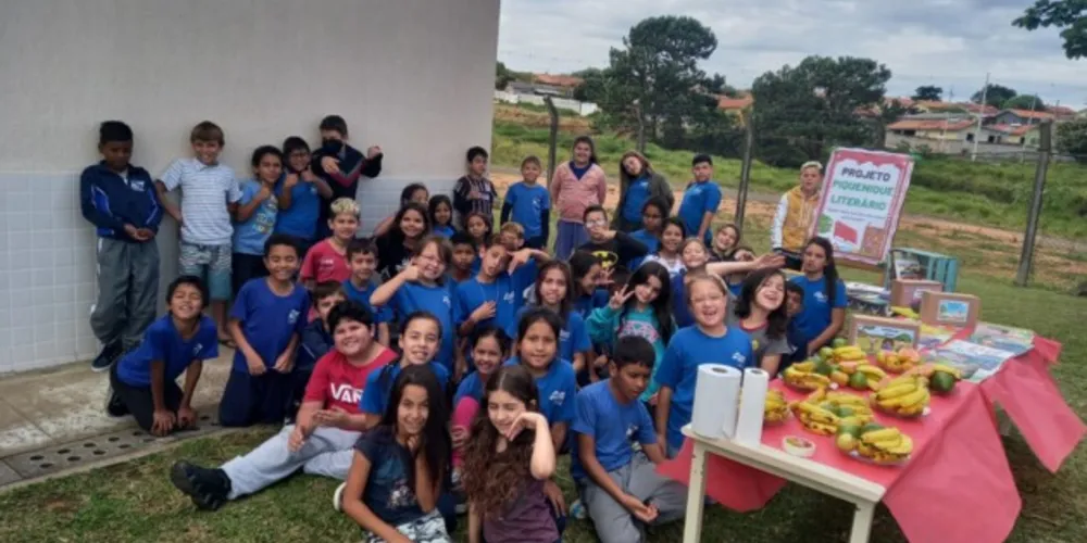 Os alunos puderam aproveitar o espaço para desenvolver o hábito da leitura