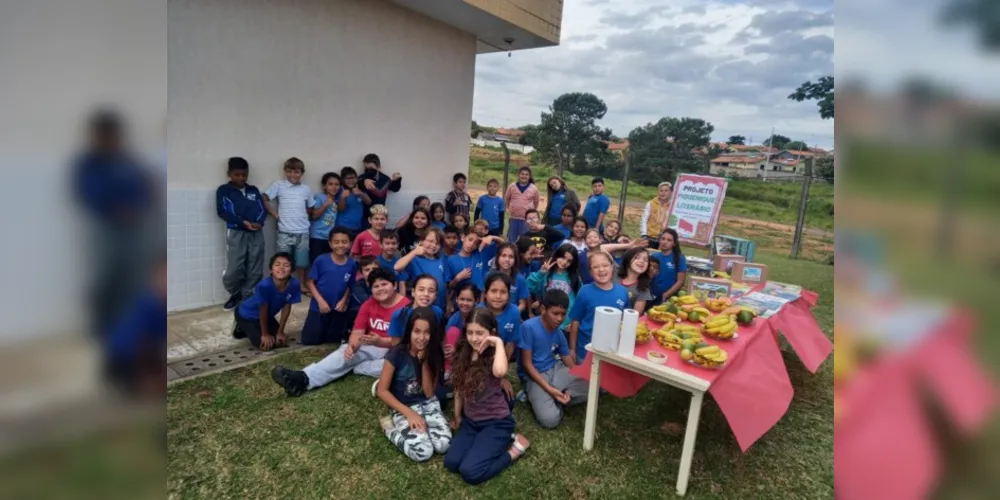 Os alunos puderam aproveitar o espaço para desenvolver o hábito da leitura